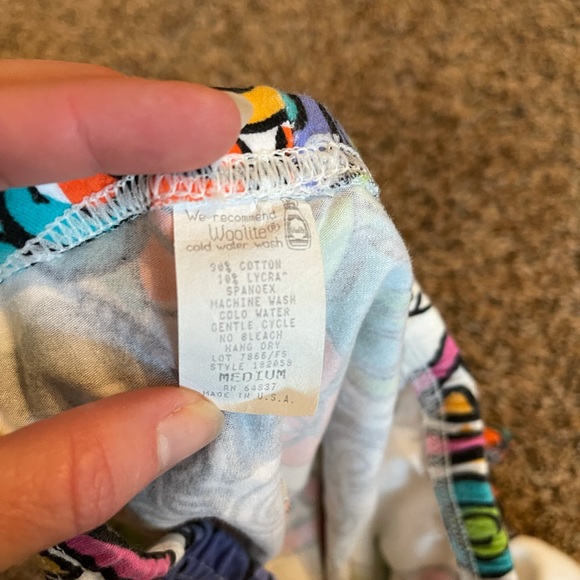 Vintage 80s Spandex Shorts , Size Medium - Picture 3 of 3